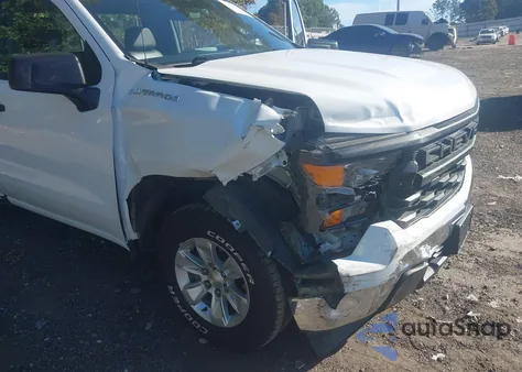 2022 Chevrolet Silverado 1500 2Wd Long Bed Wt из США, поврежденный, VIN 3GCNAAED8NG662965